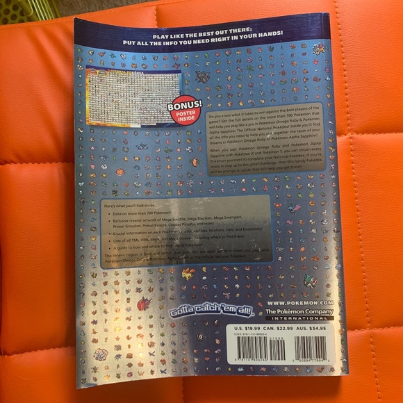 Pokedex Omega Ruby Alpha Sapphire book - Picture 2 of 6